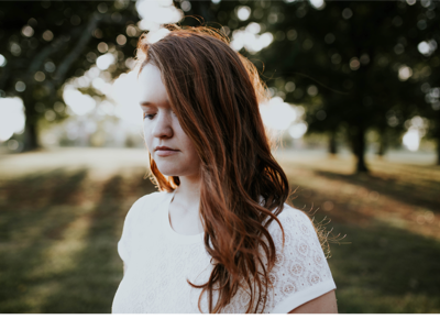 young person facing camera